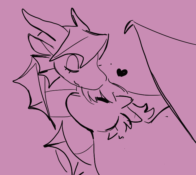 dragons loving each other